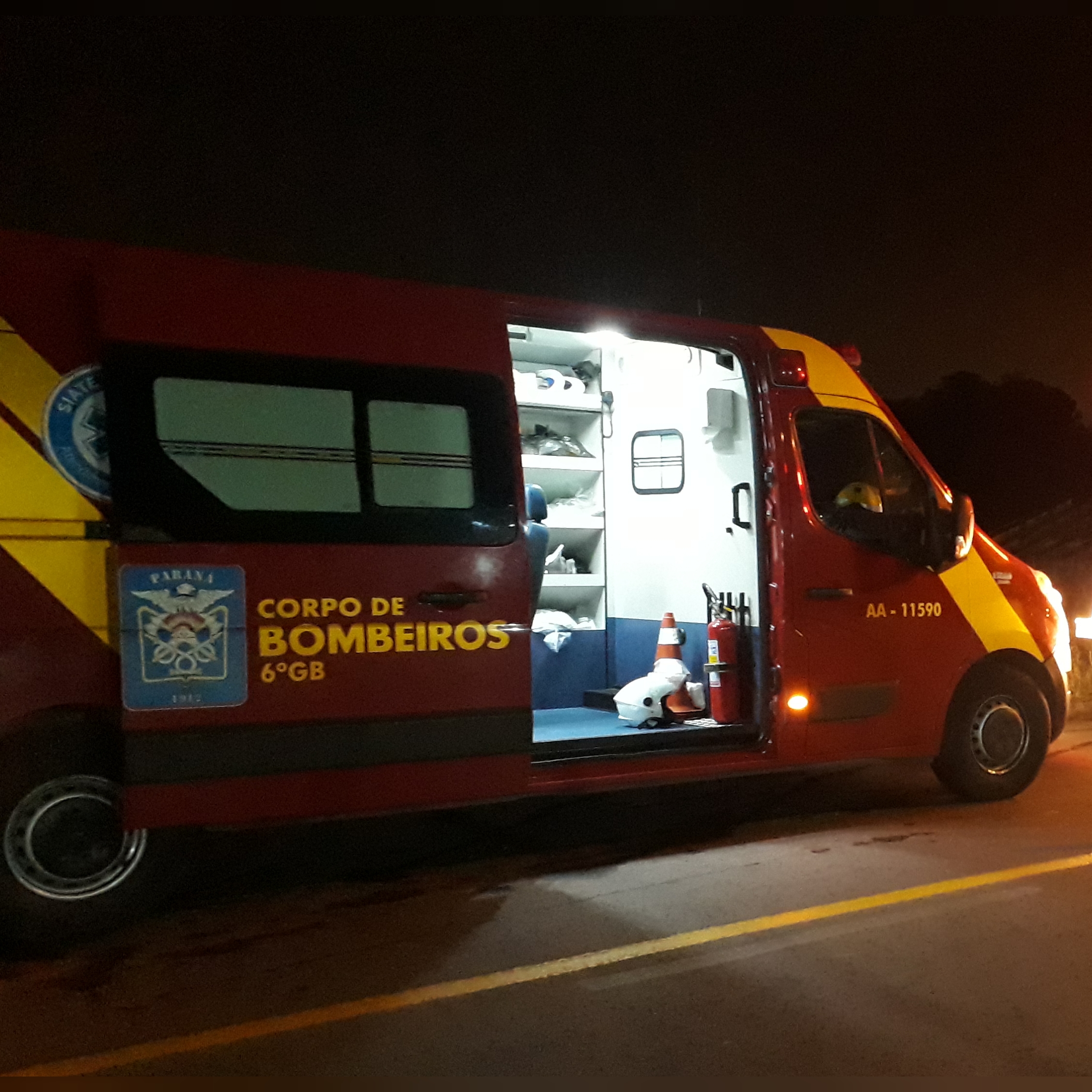  Criança fica gravemente ferida em queda de escada em condomínio de FRG