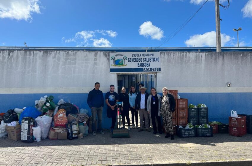  Programa Troca Verde atinge mais de mil quilos de recicláveis trocados por alimentos