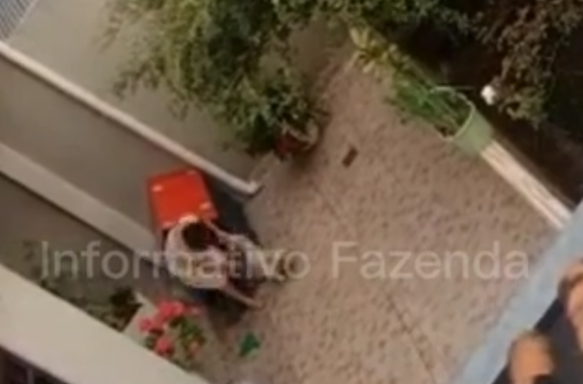  Vídeo mostra cachorro sendo agredido brutalmente por mulher em FRG