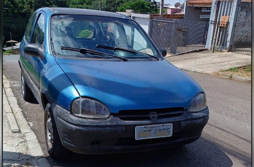  Carro roubado em São José dos Pinhais é recuperado em Fazenda Rio Grande