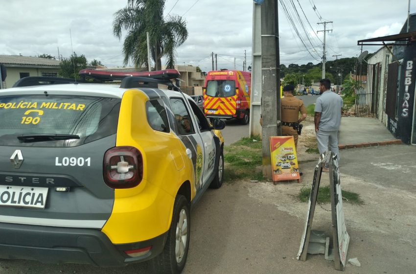  Comerciante é baleado na perna durante atendimento em distribuidora de bebidas em Fazenda Rio Grande