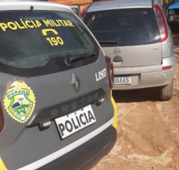  Homem é preso pela Polícia Militar com carro roubado, em Mandirituba