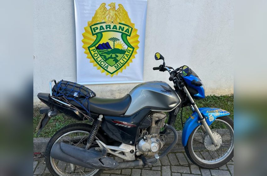  Motociclista é detido pela PM após tentar fugir de abordagem em FRG