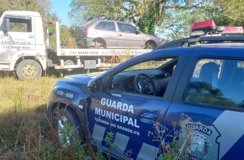 Guarda Municipal localiza carro furtado após denúncias em FRG