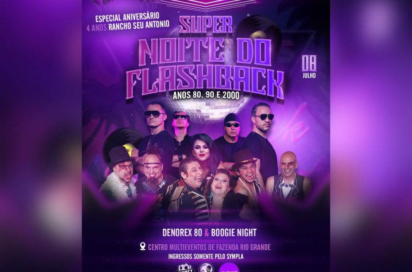  Rancho Seu Antônio comemora 4 anos com mega baile flashback
