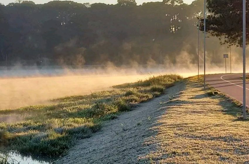  Fazenda Rio Grande deve registrar 0°C nesta terça-feira e entra em alerta de frio intenso