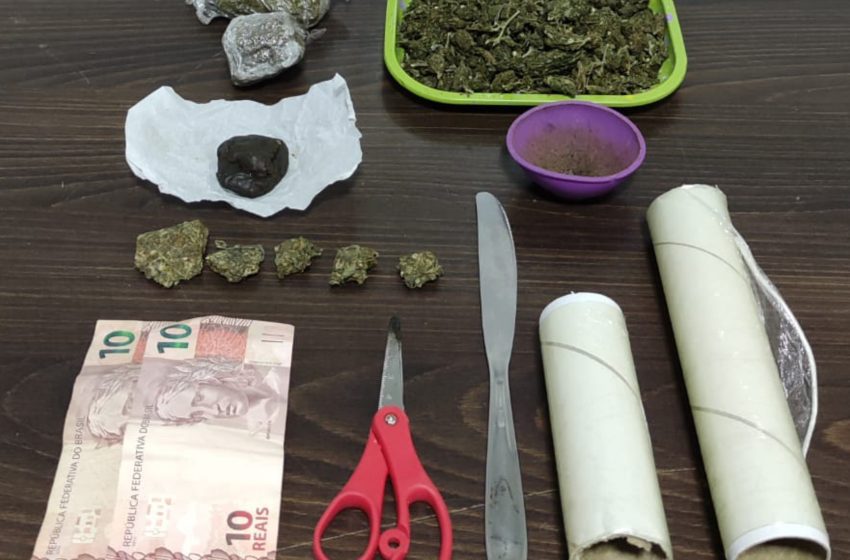  Homem é preso por tráfico de drogas em condomínio de Fazenda Rio Grande